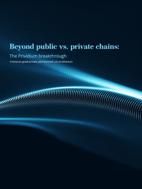 Beyond Public vs. Private Chains: The Prividium™ Breakthrough