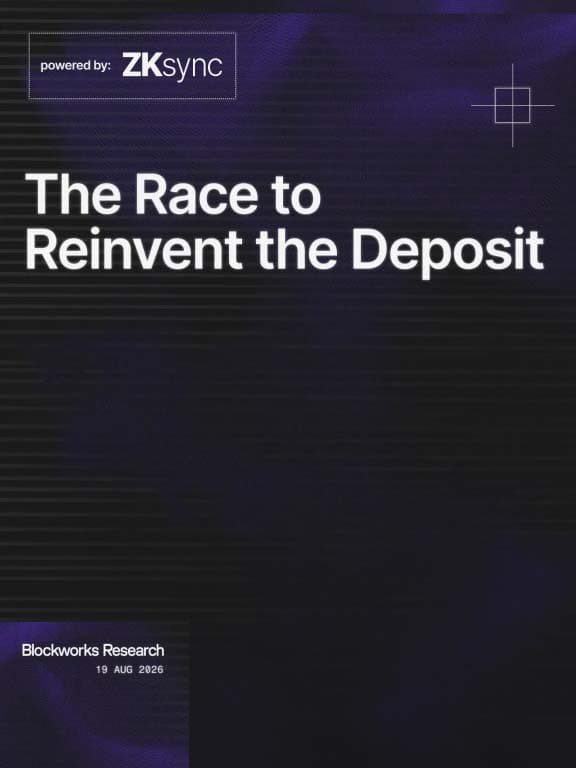 The Race to Reinvent the Deposit