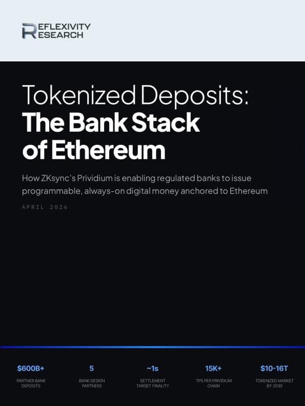 Tokenized Deposits: The Bank Stack of Ethereum
